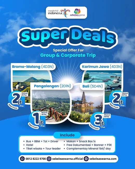 Super Deals Sebelas Warna